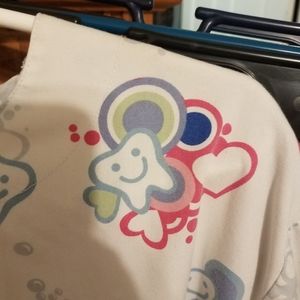 Dental tooth hygiene dentist scrub lab coat